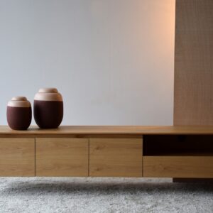 Mueble de tv en roble natural